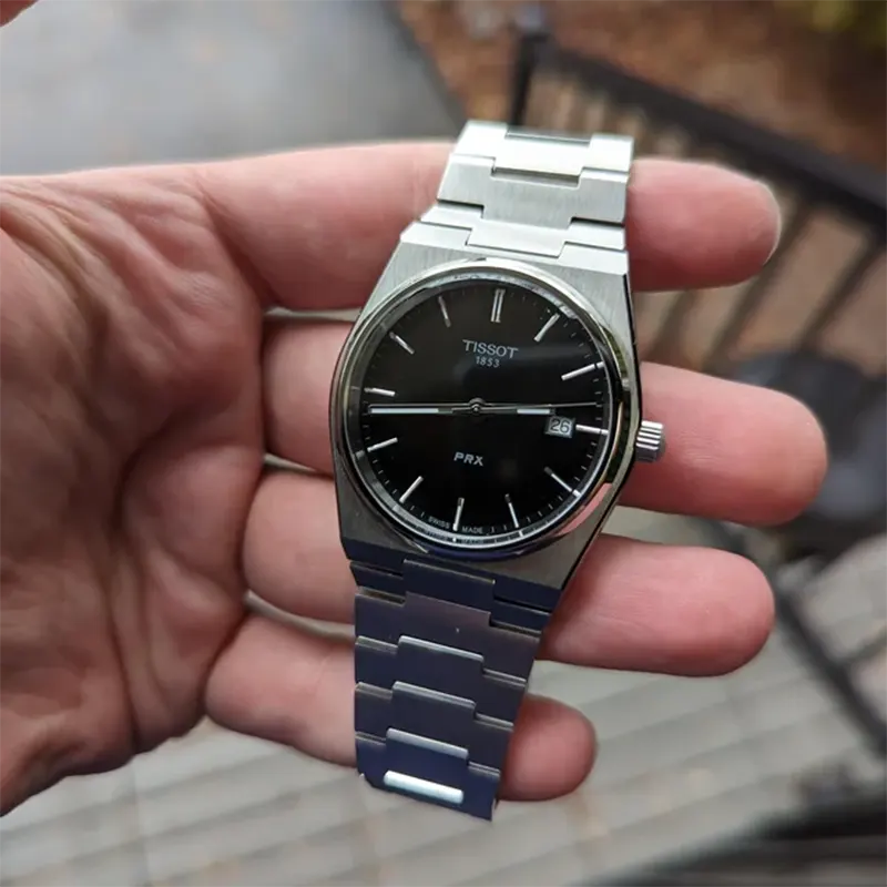 Tissot PRX T-Classic Black Dial Men's Watch- T137.410.11.051.00